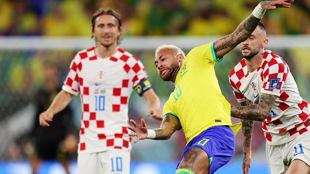 Croacia eliminó a Brasil por penales.