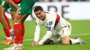 El desconsuelo de Cristiano Ronaldo tras la eliminación de Portugal