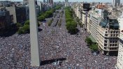 Argentina marcó un récord entre los países que más personas recibieron al campeón