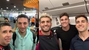 Pilotos argentinos que viajaron al Dakar se cruzaron con campeones del mundo