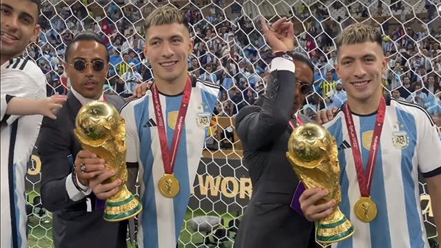 FIFA aplicará un castigo al famoso chef que interrumpió en los festejos.