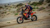 Benavides finalizó segundo en motos, en la etapa 1 del Dakar