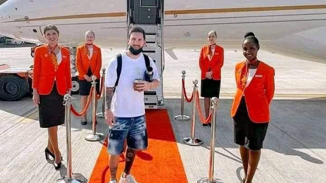 Messi y su familia llegaron a París.