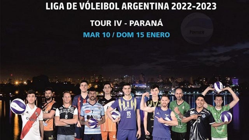 Llegan los equipos a Paraná y presentan el cuarto tour.