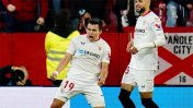 Marcos Acuña marcó un gol en la victoria de Sevilla en la Liga de España