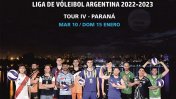 Liga de Vóleibol Argentina: llegan los equipos a Paraná y presentan el cuarto tour