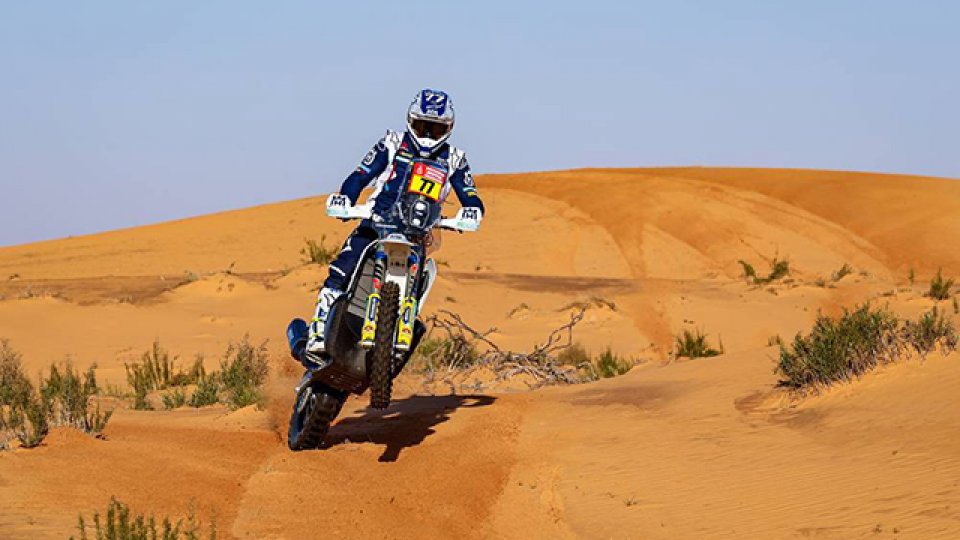 El argentino Luciano Benavides volvió a ganar una etapa en el Rally Dakar.