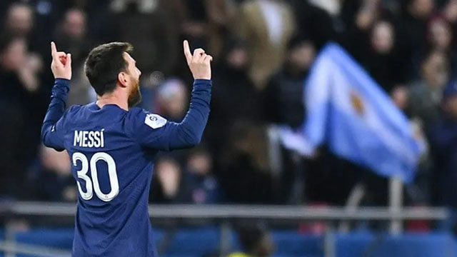Messi marcó su primer gol como campeón del mundo.
