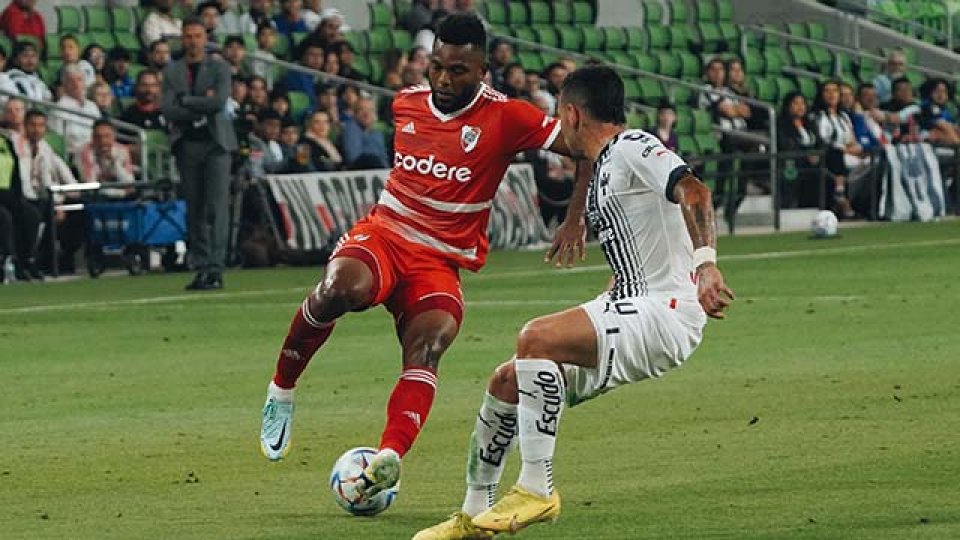 River venció al Monterrey de México en un nuevo amistoso de pretemporada..