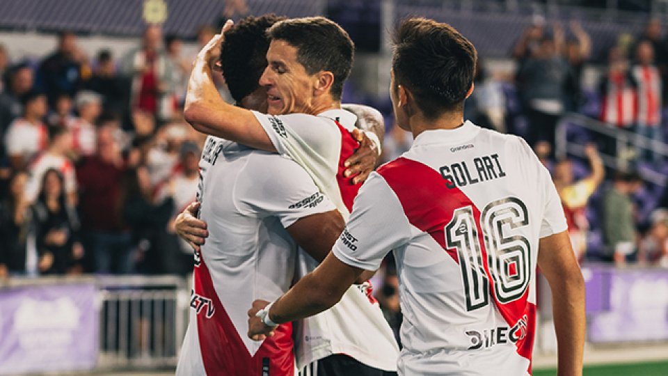 River goleó al Vasco da Gama en su último amistoso de pretemporada.