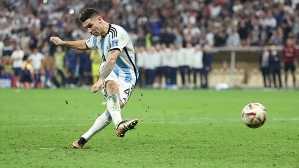 Montiel habló del penal que le dió la Copa a Argentina.