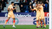 Con asistencia del argentino Molina, Atlético Madrid venció al Levante