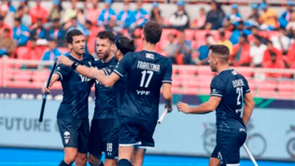 Foto: Los Leones igualaron ante Francia en la tercera fecha del Mundial