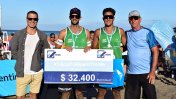 Beach Vóley: el entrerriano Azaad volvió a consagrarse campeón en el Circuito Argentino