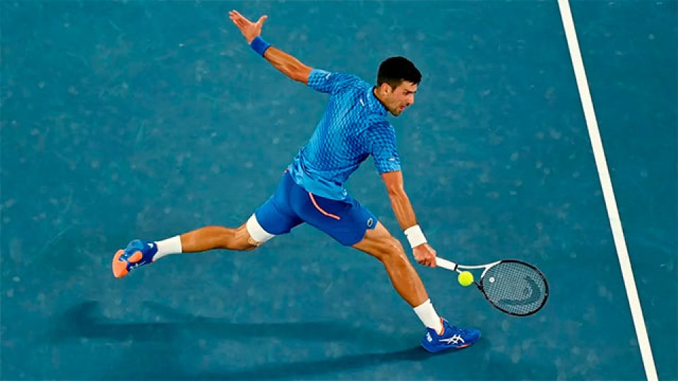 Novak Djokovic, finalista del Australia 2023.