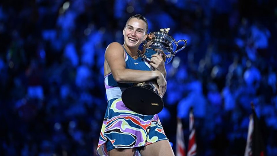 Aryna Sabalenka logró su primer Grand Slam en Australia.