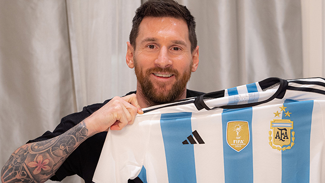 Messi se refirió a la Copa del Mundo ganada en Qatar.