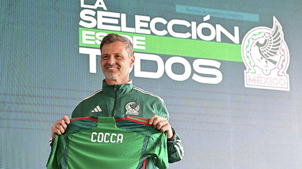 Diego Cocca fue presentado como DT de la Selección de México.