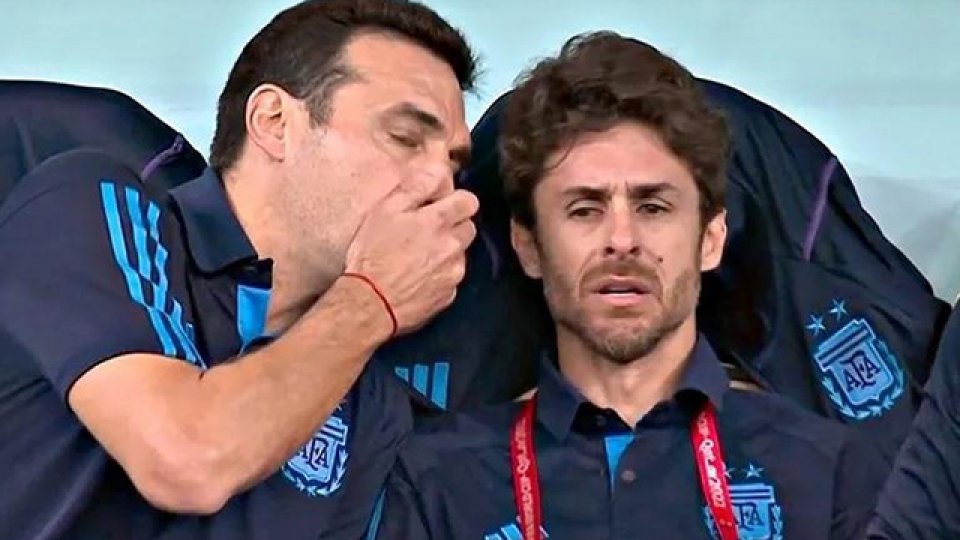 Aimar contó porqué lloraron con Scaloni en la victoria ante México.