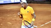 Tenis: Báez se metió en cuartos de final del torneo de Río de Janeiro