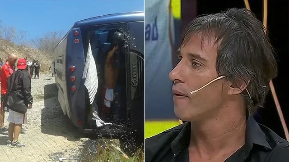 Toranzo habló del accidente con el plantel de Huracán.