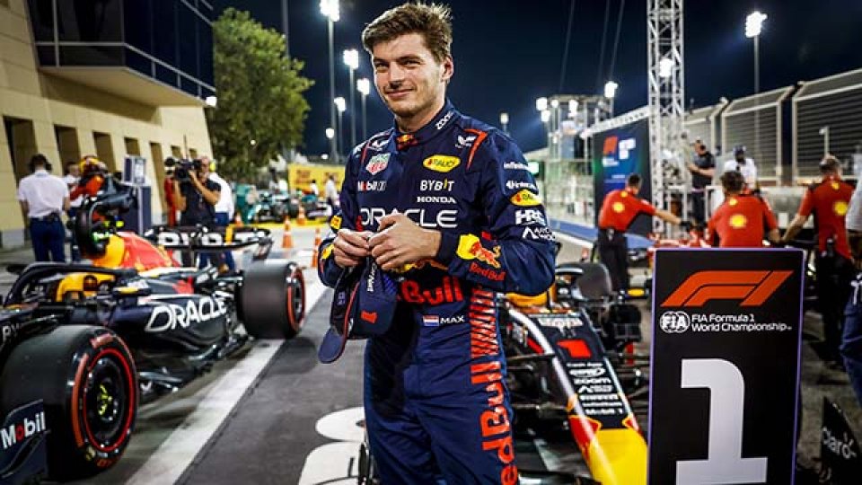 Verstappen fue el más rápido en la primera clasificación del año.