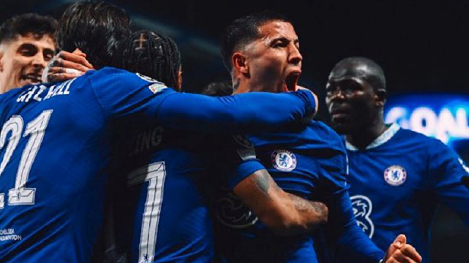 El Chelsea de Enzo pasó a cuartos de final de Champions League.