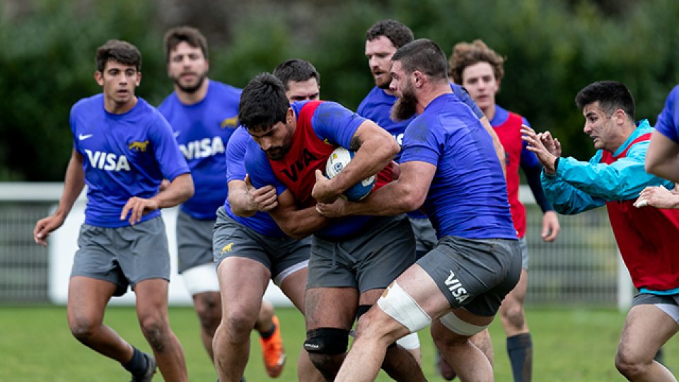 Los Pumas volvieron a las prácticas.