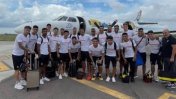 El vuelo del plantel de Olimpo realizó una parada de emergencia en Paraná