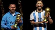 La Selección fue homenajeada por Conmebol: se reveló una estatua de Messi