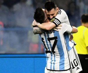 Con un triplete de Messi, la Selección golea a Curazao en Santiago del Estero