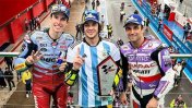 MotoGP: Bezzecchi ganó en Argentina y celebró con una camiseta firmada por Messi