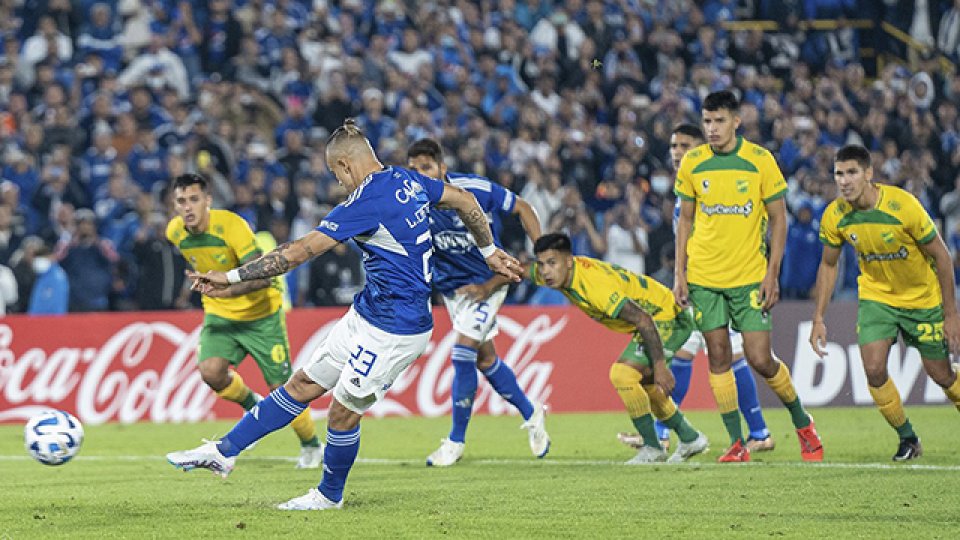 Dura derrota de Defensa y Justicia en su debut en la Sudamericana en Colombia.