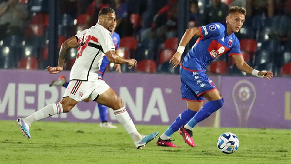 Tigre fue derrotado 2-0 por San Pablo en su debut en la Sudamericana 2023.