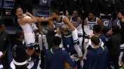 Video: insólita pelea entre dos jugadores de un mismo equipo en la NBA