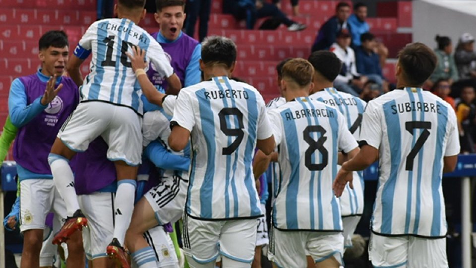 Argentina derrotó a Venezula en el Sudamericano Sub 17.