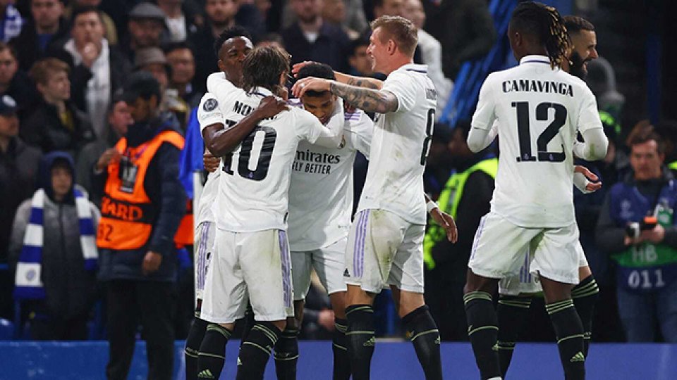 Real Madrid eliminó al Chelsea y está en semis de Champions.