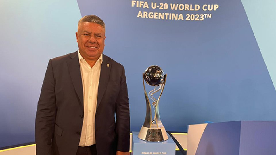 El mensaje de Claudio Tapia sobre el Mundial Sub 20 en Argentina.
