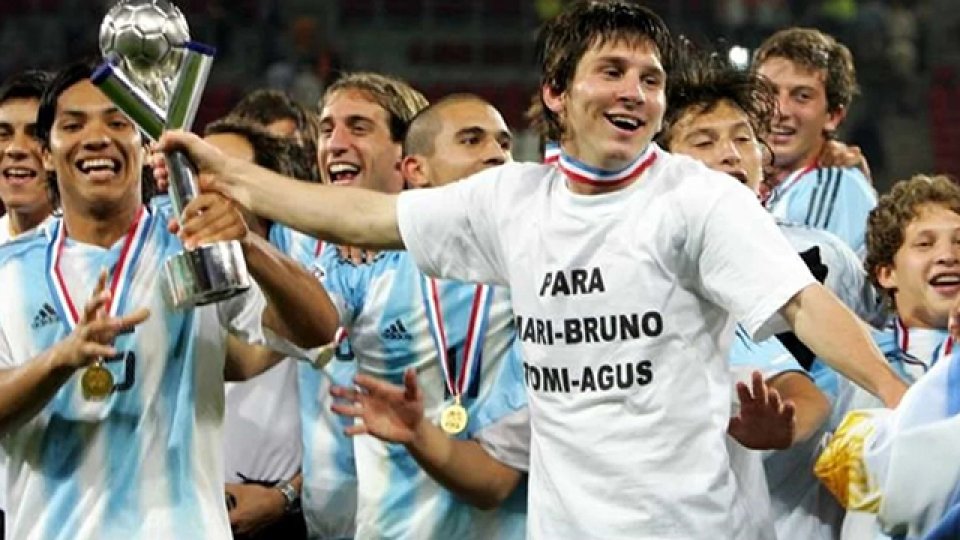 Messi ganó su primer Mundial Sub 20 en 2005.