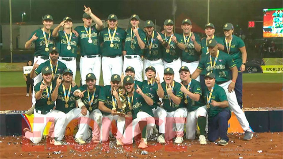 Australia se coronó campeón del Mundial de Softbol Masculino Sub 23 en ...