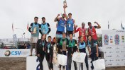 Beach Volley: los entrerrianos Azaad y Gallay se subieron al podio en el Sudamericano