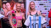 Boxeo: la entrerriana Dionicius defenderá el título mundial este sábado en Francia