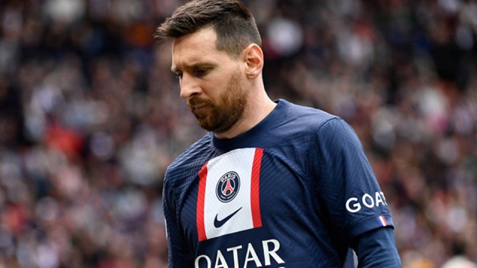 Lionel Messi fue sancionado por el PSG.