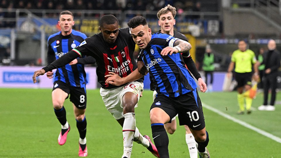El clásico Inter - Milan se juega por la semifinal de Champions.