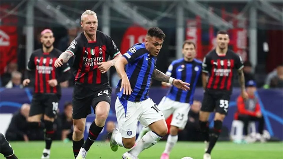 Inter busca pasar a la final en la Champions ante Milan.