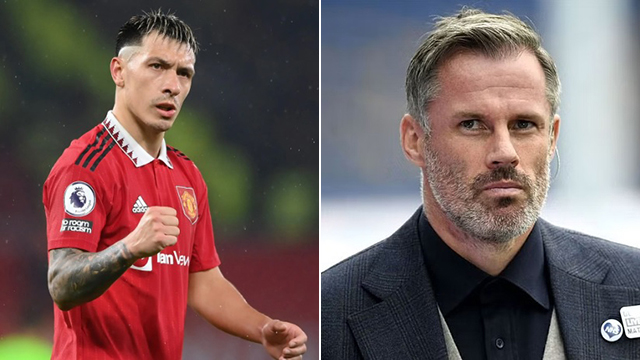 Carragher ponderó la temporada de Lisandro en el United.