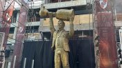River inauguró la estatua de Marcelo Gallardo: 