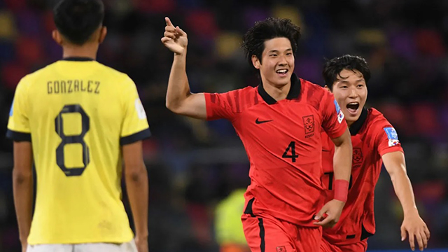 Corea venció a Ecuador y pasó a cuartos del Mundial Sub 20.