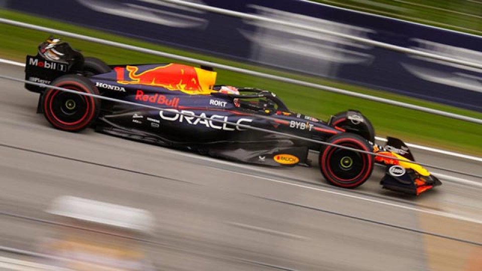 Verstappen lideró la clasificación de F1 en Barcelona.