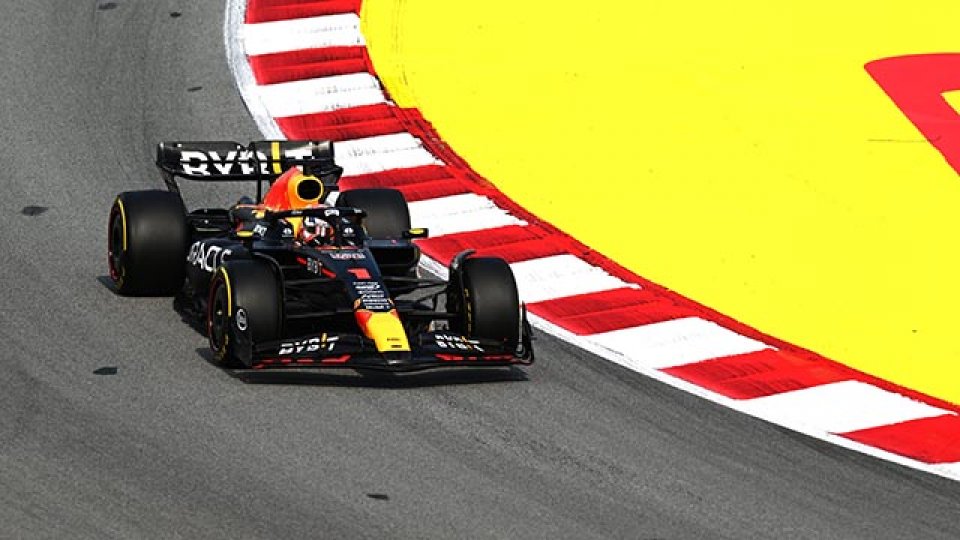 Verstappen logró la quinta victoria del año en España.